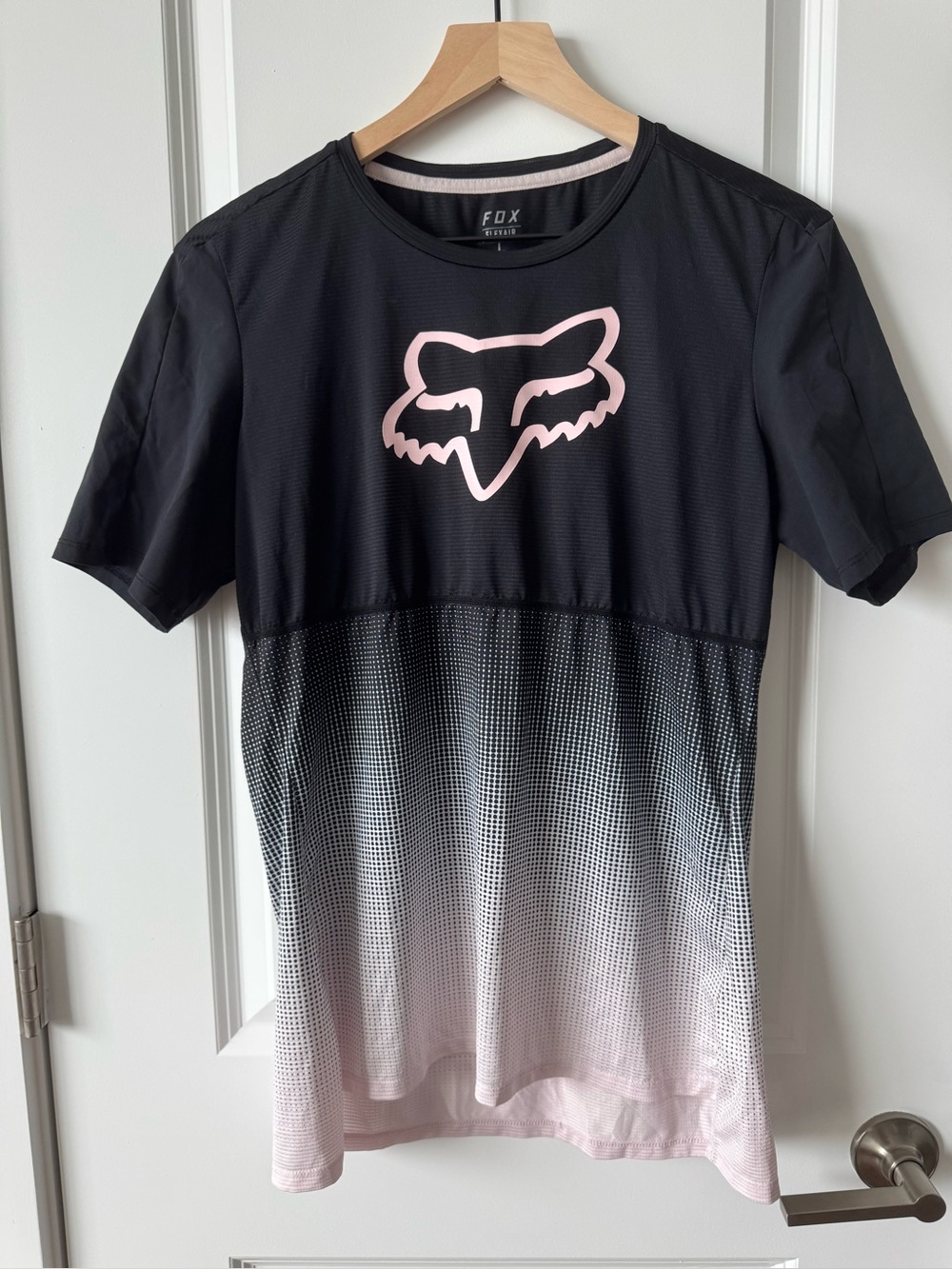 Fox Racing Flexair Large Black Pink Fox Head MTB Jersey